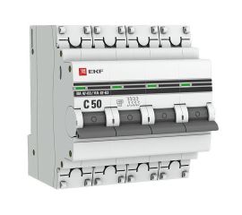 Автоматический выключатель EKF 4P