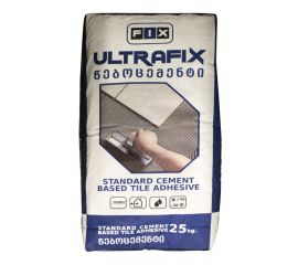 Tile adhesive Ultrafix Standard 25 kg