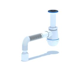 Siphon with flexible pipe ANI PLAST 1/2"40х40/50 A0115EU