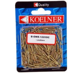 Joiner's nails Koelner 1,2X20 mm zinc 300 pcs B-GWS-1220OC
