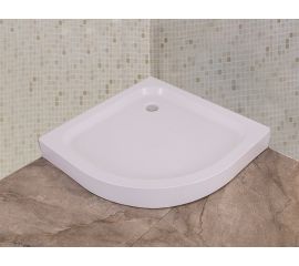 Shower tray oval SUNWAY 80x80x12.5cm