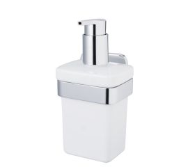 Liquid soap dispenser Bisk Tore 07821 10x17.5x9 cm