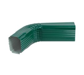 Square downpipe elbow Nova 0.50x350 (500 mm) green