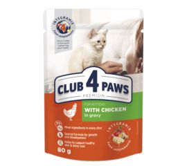 Jelly 4 Paws kitten with chicken meat 0,08 kg