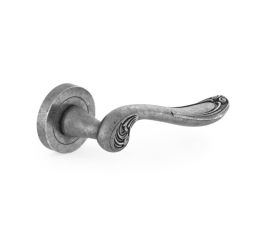 Door handle rossete Metal-Bud TOSCA ZTONA with cylinder cover SNONAY