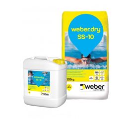 Waterproofing solution bicomponent Weber.dry SS-10 30 kg