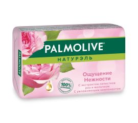 Туалетное мыло ощущение нежности роза и молочко Palmolive 90 г