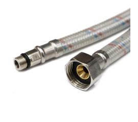 Flexible stainless steel hose KOPANO LARGE 90cm 1/2*1/2