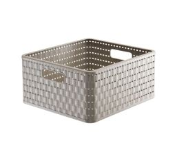 Storage basket Rotho 14l COUNTRY cappuccino