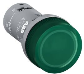 Индикатор ABB LED зеленый 22mm 230V AC