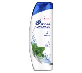 Shampoo and balm conditioner 2 in 1 anti-dandruff Head&Shoulders menthol 600 ml