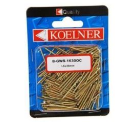 Joiner's nails Koelner 1,6X30 mm zinc 200 pcs B-GWS-1630OC