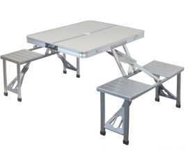 Aluminum folding table-chair Discovery DFC19036 85,5x33,5x10cm