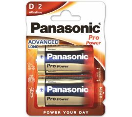 Battery Alcaline Panasonic LR20 ProPower D  2pcs