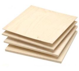 Sanded plywood grade II/III 4x1525x1525 mm