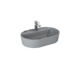 Wash basin countertop Elita Babette 145103 Grey Matt 62x41