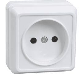 Power socket IEK OKTAVA РС20-2-ОБ white