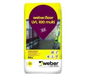 Стяжка Weber floor LVL 100 multi 25 кг