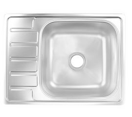 Kitchen sink NG65 smooth 490x650 mm