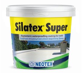 საიზოლაციო მასალა Neotex Silatex Super 1 კგ თეთრი