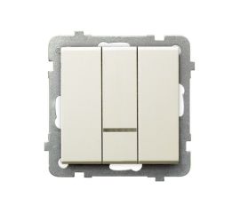 Выключатель без рамки Ospel Sonata ŁP-13RS/m/27