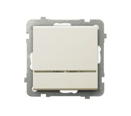 Выключатель без рамки Ospel Sonata ŁP-1RS/m/27