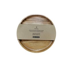 Wooden plate Berllong BAW-0119-20 20x2cm