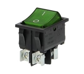 Кнопка с подсветкой ORNO VIRONE OR-AE-13179/G/B зеленая 20 10 А 250V