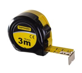 Measuring tape Topmaster Black Edition 260550 3 m