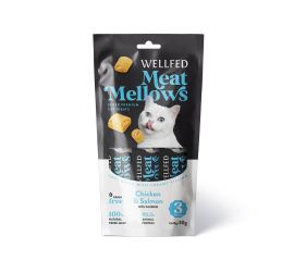 Cat treat Wellfed 30gr chicken and salmon