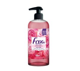 Liquid soap FAX 500ml rose and peony