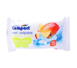 Wet wipes Ultra Fruit 15 pcs