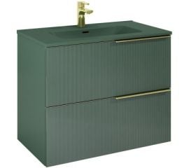 Bathroom furniture 'Elita 'SOHO 80'' Green Matt (green, matte, hanging)