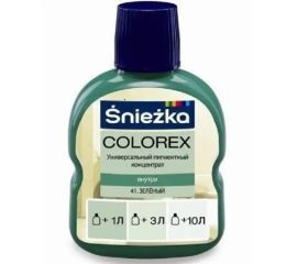 Universal pigment concentrate Sniezka Colorex 100 ml green N41