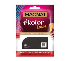 Interior paint test Magnat Kolor Love 25 ml KL21 black