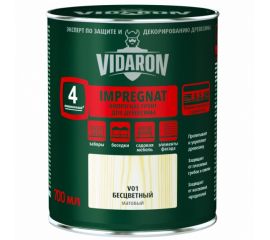 გასაჟღენთი ხის Vidaron Impregnat 700 მლ V01 უფერო
