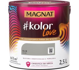 საღებავი ინტერიერის Magnat Kolor Love 2.5 ლ KL18 ნაცრისფერი