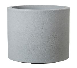 Outdoor plastic pot Scheurich 130/40 Riva Stone grey 36 L
