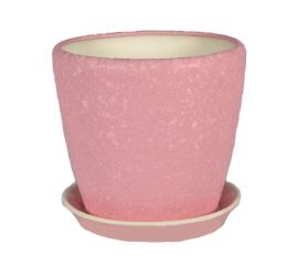 Горшок керамический Oriana Gracia №2 розовый 4.5 л