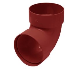 Branch pipe double box RainWay 100 mm 87° red