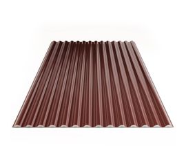 Corrugated metal sheet 0.35x920 mm 1.84 m² burgundy