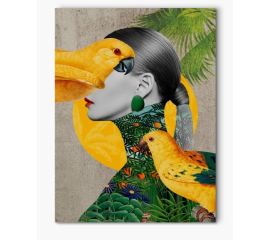 A Picture on canvas Styler ST720 PARROT GIRL 70X100