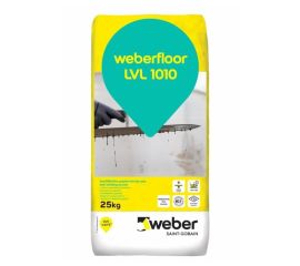Self-leveling floor Weber Floor LVL 1010 25 kg