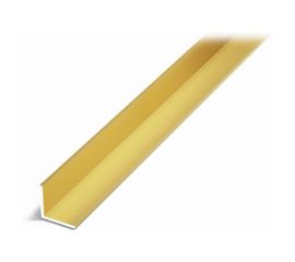 Алюминиевый уголок PilotPro золотой 15х15х1,2 1 м