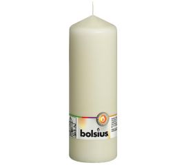 Candle Bolsius 200/68 cream
