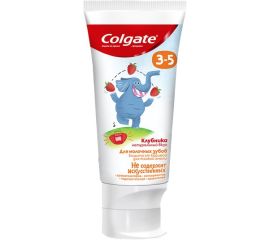 Паста зубная с фтором Colgate 3-5 клубника детская COLGATE Kids