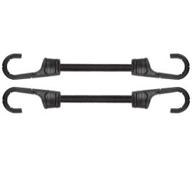 Rubber cord with hooks Bradas BCH2-08120BC-B 0.8x120 cm 2 pcs