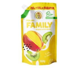 Крем мыло Family киви и манго  560 гр