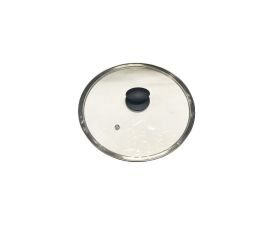 Flat glass lid Ronig GM240-BK02 24cm