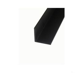 Aluminum corner PilotPro black moire 20х20х1 1 m